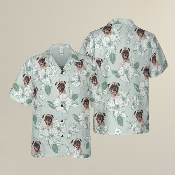 Custom Hawaiian Shirt for Men - Custom Basic Hawaiian Shirt