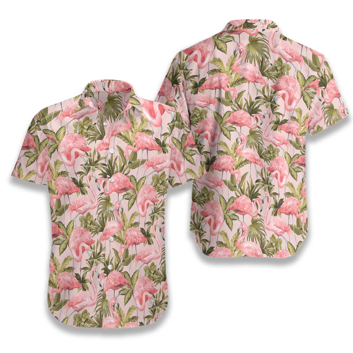 Tropical Flamingo 04 EZ08 0207 Hawaiian Shirt - Hyperfavor