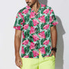 Tropical Palm Leaves Watermelon Hawaiian Shirt, Cool Watermelon Shirt For Men & Women - Hyperfavor