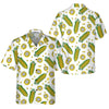 Yellow Corncobs Corn Hawaiian Shirt, Corn Shirt Short Sleeve, Button Corn Cob Shirt Corn Gift - Hyperfavor