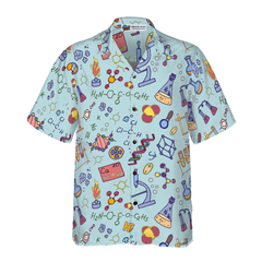 Chemistry Teacher Pattern Hawaiian Shirt - Hyperfavor