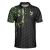 I Only Play Golf On Days That End In "Y" Polo Shirt, Skull American Flag Golf Shirt For Men, Gift For Golfers - Hyperfavor