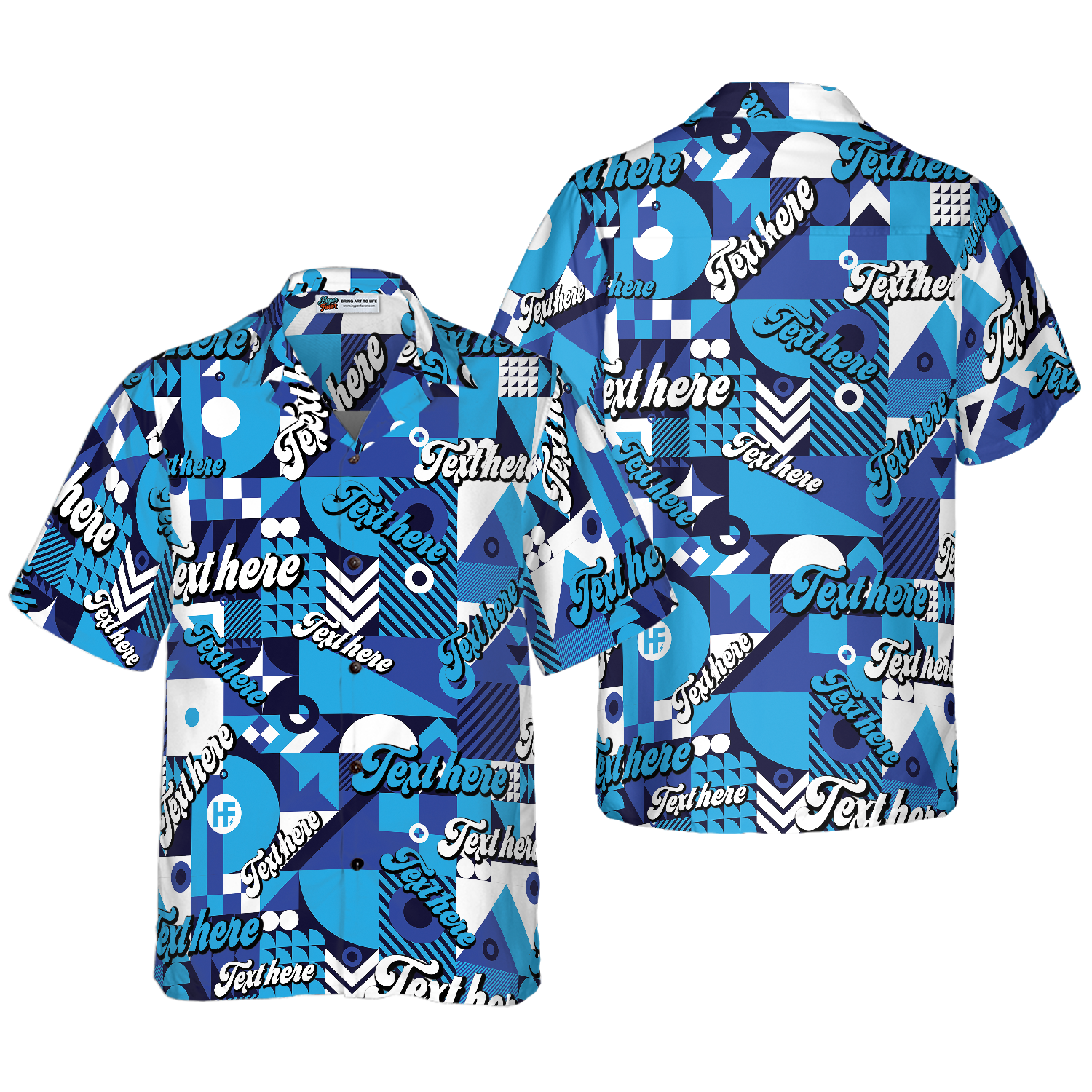 Classic US Vintage Custom Hawaiian Shirt - Hyperfavor