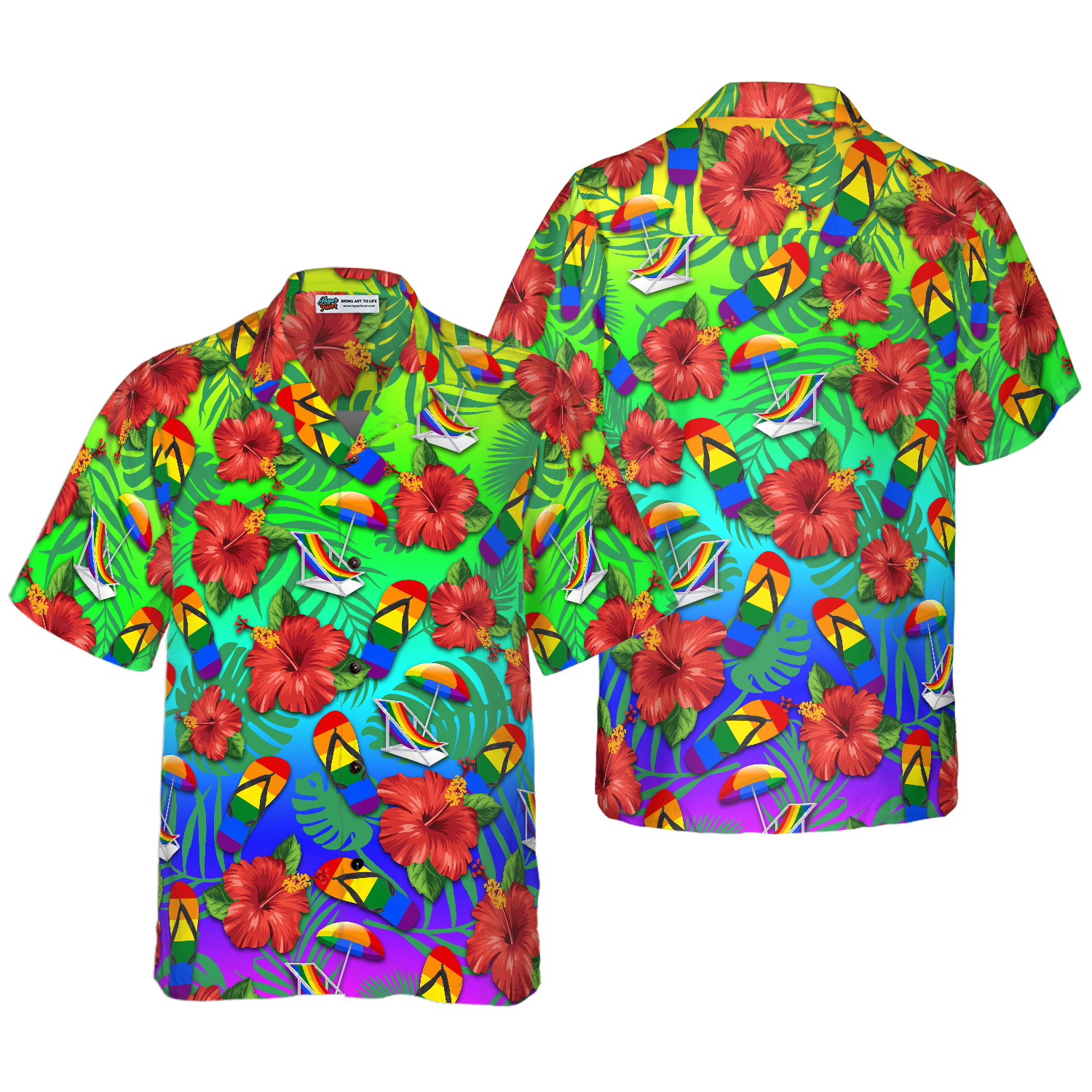 LGBT Hawaiian Shirt - Hyperfavor