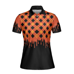 Trick or Teach Short Sleeve Women Polo Shirt, Halloween Shirt For Women - Hyperfavor