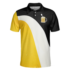 Easily Distracted By Bowling And Beer V2 Polo Shirt, Funny Drinking Bowling Polo Shirt, Best Bowling Gift Idea - Hyperfavor