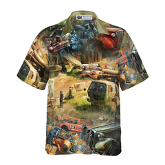 Mechanic Repairs Everything Hawaiian Shirt - Hyperfavor