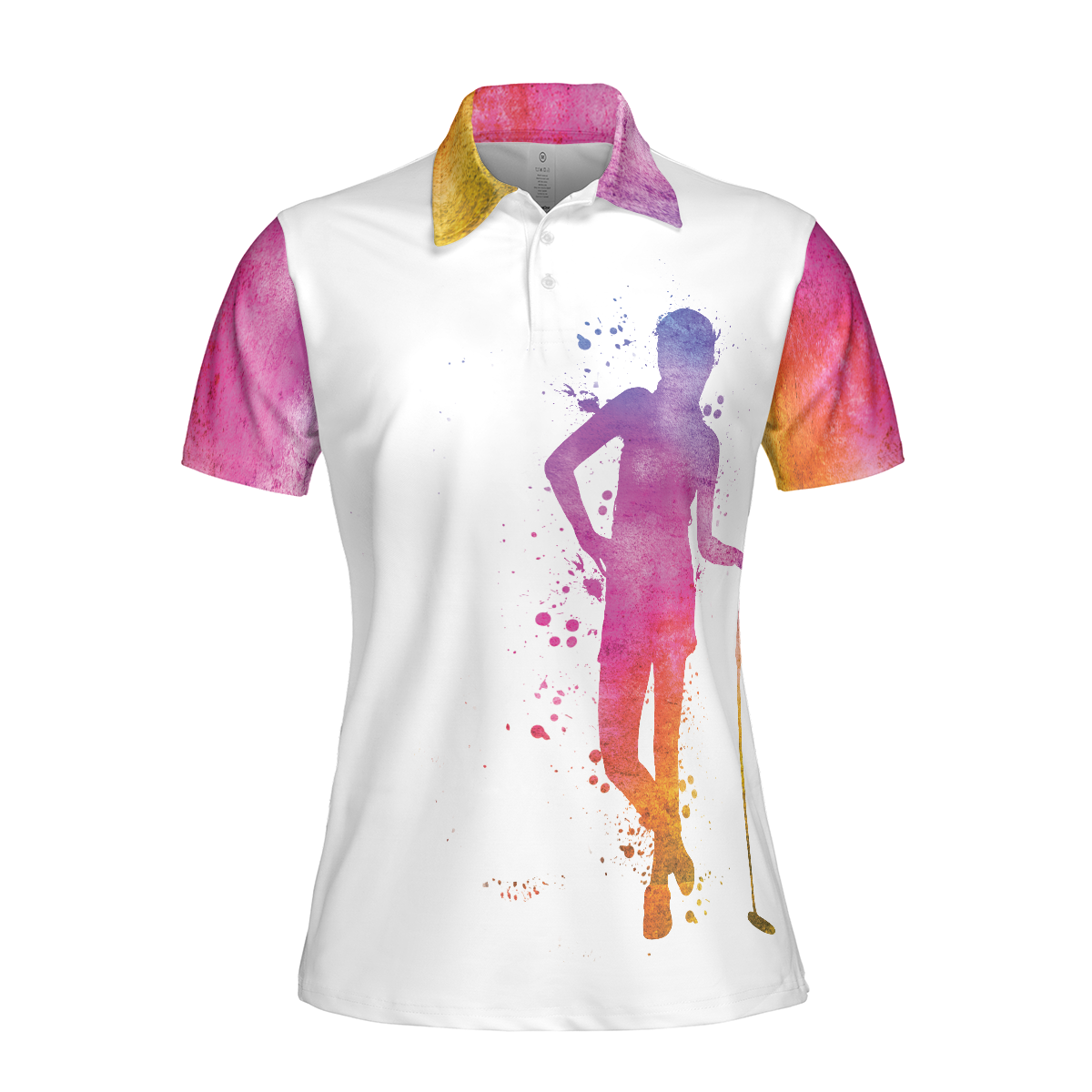 Some Girls Play With Dolls Real Girls Play Golf Short Sleeve Women Polo Shirt - Hyperfavor