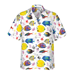 Colorful Fish v1 Hawaiian Shirt - Hyperfavor