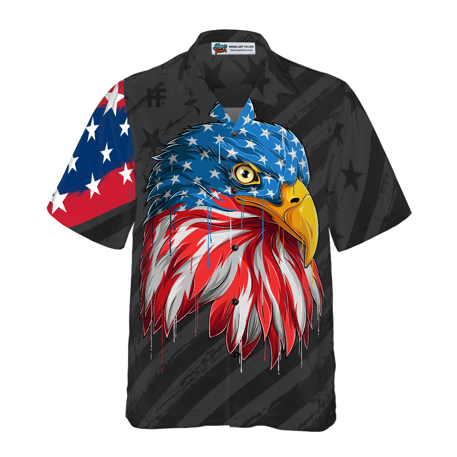 The American Eagle Bird Hawaiian Shirt - Hyperfavor