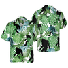 Bigfoot Tropical Seamless Pattern Hawaiian Shirt - Hyperfavor