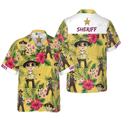 Proud Sheriff Hawaiian Shirt - Hyperfavor