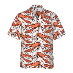 Boiled Red Lobster Seafood Hawaiian Shirt - Hyperfavor