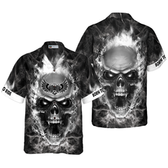 Motorcycle Road King Hawaiian Shirt - Hyperfavor