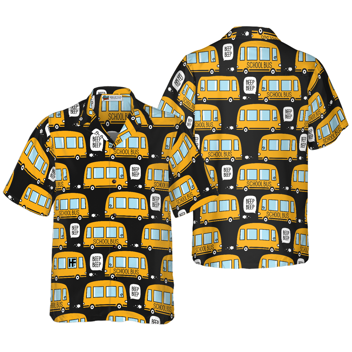 School Bus Driver Hawaiian Shirt - Hyperfavor