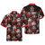 Motorcycle Skull x Your Club Logo Custom Hawaiian Shirt - Hyperfavor