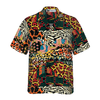 Traditional African Mixed Animal Skin Hawaiian Shirt - Hyperfavor