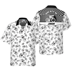 Cycling Ride With Me Custom Hawaiian Shirt - Hyperfavor