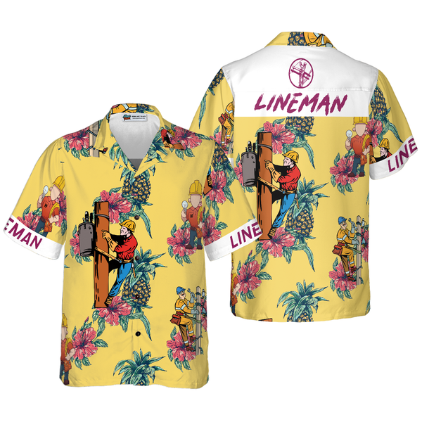 Pineapple Pattern V11 Hawaiian Shirt