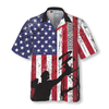 Archery America Flag Archery Custom Hawaiian Shirt - Hyperfavor