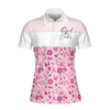Pink Spread The Hope Find The Cure Breast Cancer Awareness Short Sleeve Women Polo Shirt, Pink Ribbon Shirt - Hyperfavor