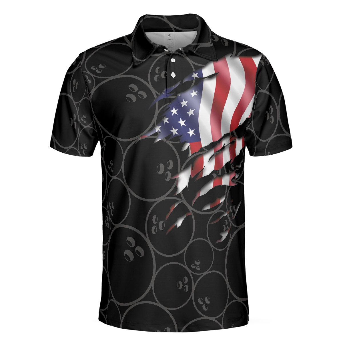 That's How I Roll Bowling Shirt For Men Polo Shirt, American Flag Bowling Shirt For Male Bowlers - Hyperfavor