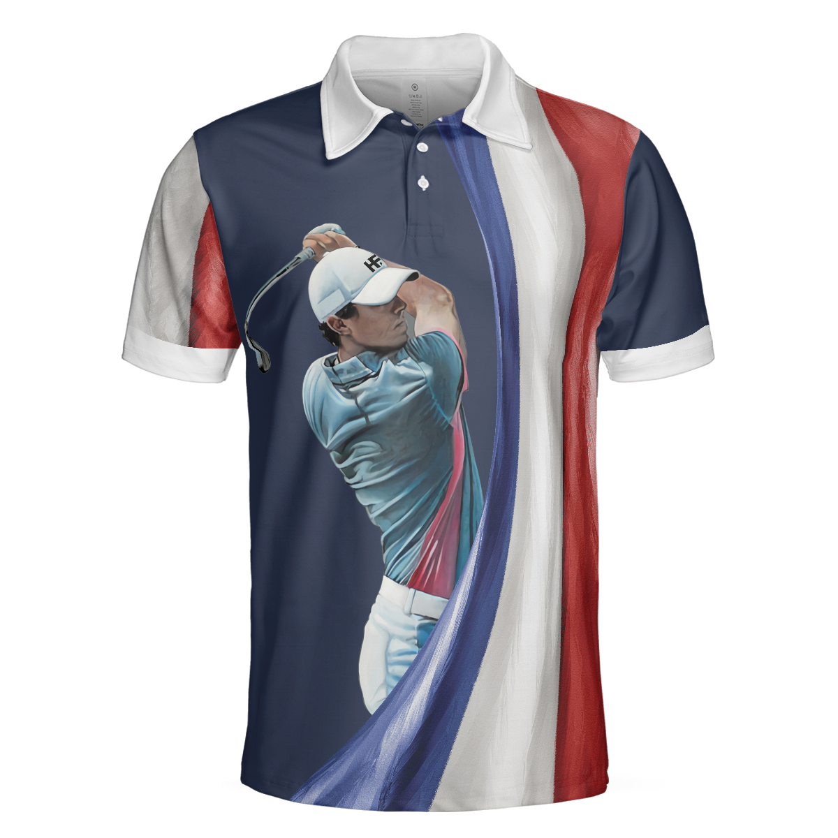 Golf Et Bière, C'est Pourquoi Je Suis Ici Polo Shirt, Golf And Beer France Flag Polo Shirt, French Golf Shirt For Men - Hyperfavor