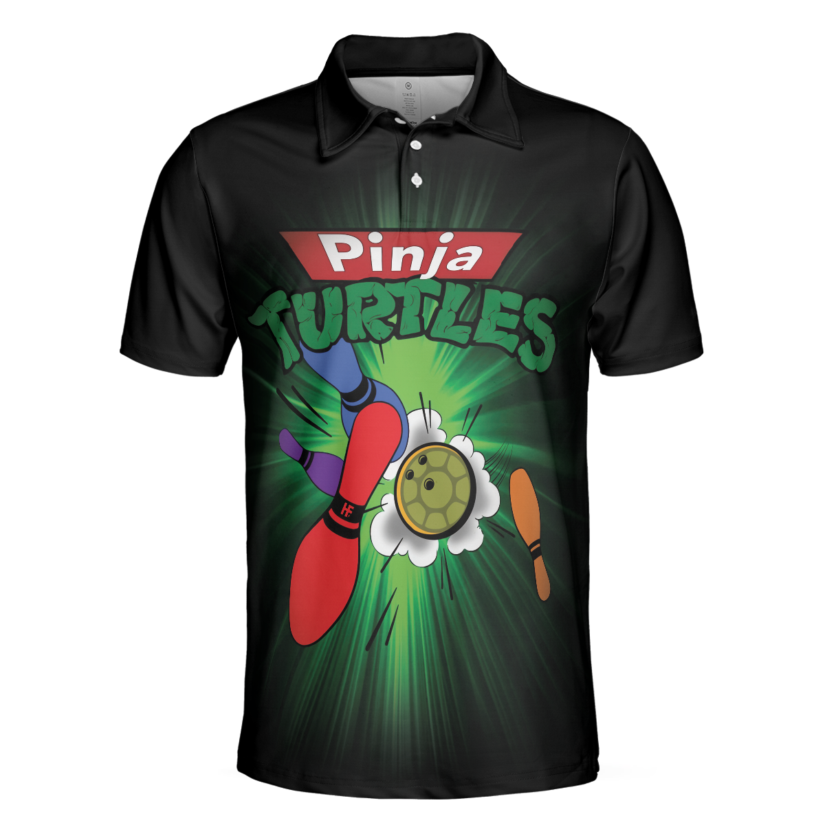 Pinja Turtles Bud Day Polo Shirt - Hyperfavor