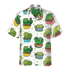 Cactus Cats Hawaiian Shirt - Hyperfavor