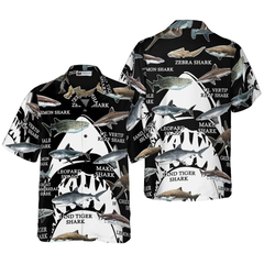 Sharks Of The World Hawaiian Shirt - Hyperfavor