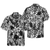 Deer Skull Crystal Seamless Pattern Hawaiian Shirt - Hyperfavor
