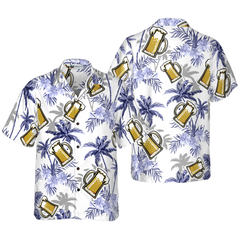 Beer Coconut Tree V1 Hawaiian Shirt - Hyperfavor