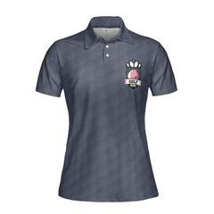 It Takes A Lot Of Balls To Golf Like I Do Golf Short Sleeve Women Polo Shirt - Hyperfavor