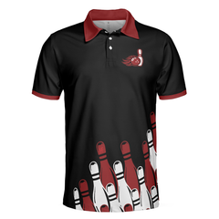 Your Ball Will Be Right Back Polo Shirt, Tenpin Bowling Shirt For Men With Sayings, Bowling Gift Idea - Hyperfavor