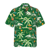 Hyperfavor Christmas Hawaiian Shirts, Santa Beach Summer Pattern 2 Shirt Short Sleeve, Christmas Shirt Idea Gift For Men and Women - Hyperfavor
