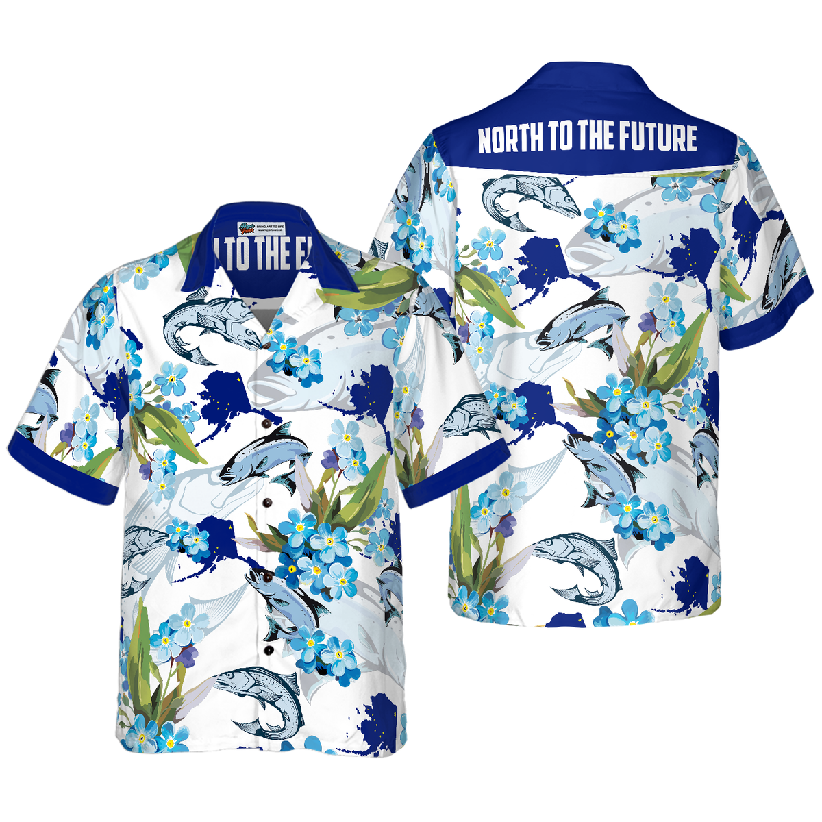 North To The Future Alaska Hawaiian Shirt - Hyperfavor