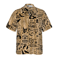 Halloween Ouija Shirt For Men Hawaiian Shirt - Hyperfavor