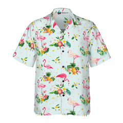 Beautiful Flamingo Shirt For Men Hawaiian Shirt - Hyperfavor