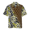 Bitcoin Doodle Funky Pattern Hawaiian Shirt - Hyperfavor
