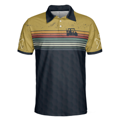 This Is How A Cool Grandpa Rolls Golf Polo Shirt, Striped Shirt For Men, Cool Golf Gift For Golfers - Hyperfavor