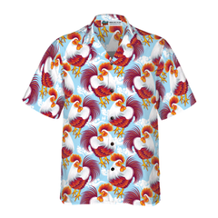 Beautiful Chickens Hawaiian Shirt - Hyperfavor