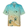 Baby Sea Turtles Hawaiian Shirt - Hyperfavor