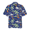 Hyperfavor Christmas Hawaiian Shirts, Santa Beach Summer Pattern 3 Shirt Short Sleeve, Christmas Shirt Idea Gift For Men and Women - Hyperfavor