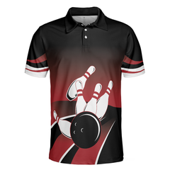 Some Grandpas Play Bingo Real Grandpas Bowl Bowling Polo Shirt, Gift Idea For Bowling Fan Dad, Bowling Shirt For Men - Hyperfavor