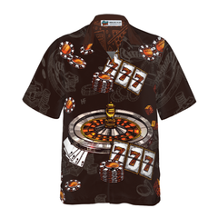 I Would Rather Be At The Casino Hawaiian Shirt - Hyperfavor