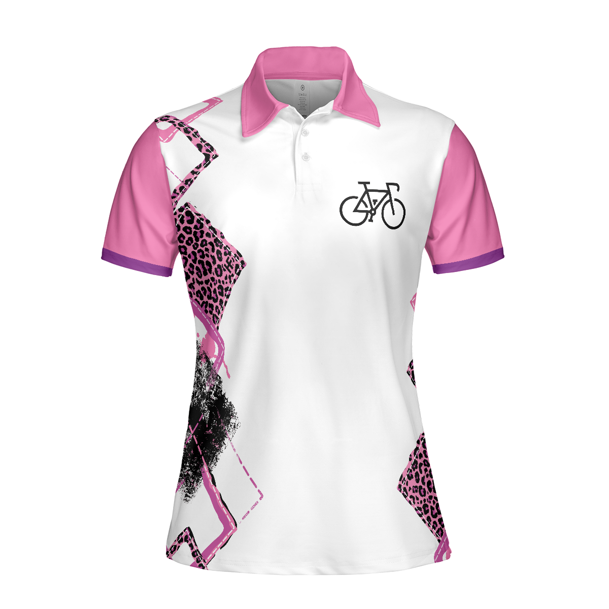 Cycling With No Chance Of House Cleaning Or Cooking - Cycling Short Sleeve Women Polo Shirt - Hyperfavor