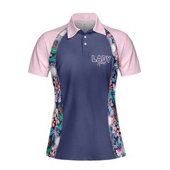 Hawaiian Dream And Golf Short Sleeve Women Polo Shirt - Hyperfavor