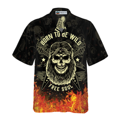 Guitar Born To Be Wild V2 Hawaiian Shirt - Hyperfavor