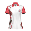 We're More Than Just Bowling Friends We're Like A Really Small Gang Short Sleeve Women Polo Shirt, Leopard Bowling Shirt - Hyperfavor