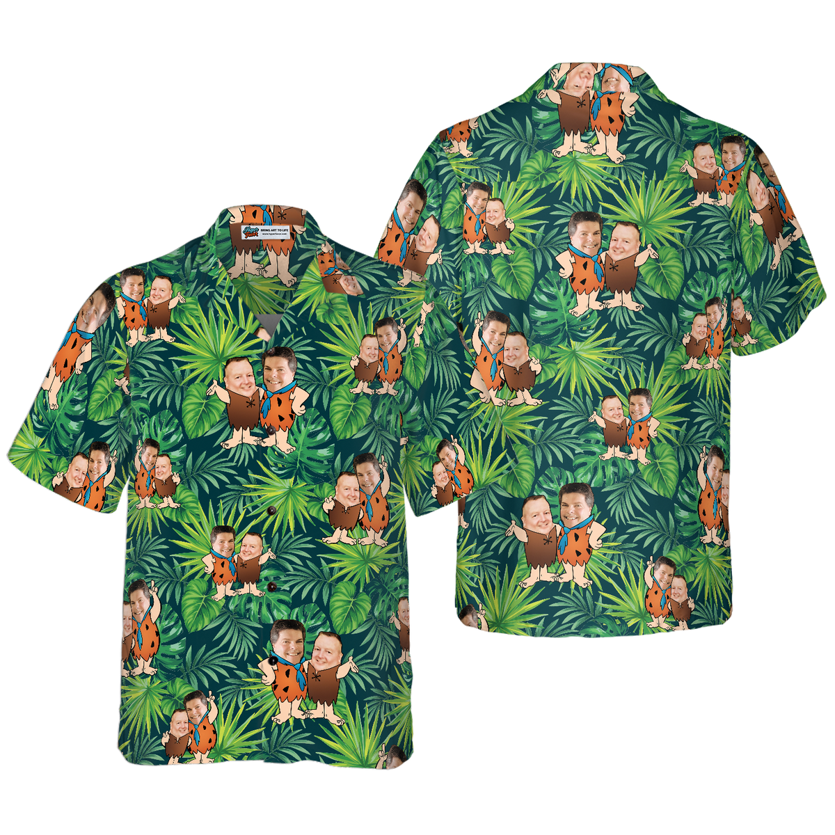 Customize Cartoon Hawaiian Shirt - Hyperfavor